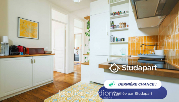 Logement tudiant Studio à Paris 19me arrondissement (75019)