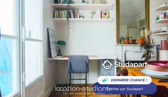 Logement tudiant Studio à Paris 19me arrondissement (75019)