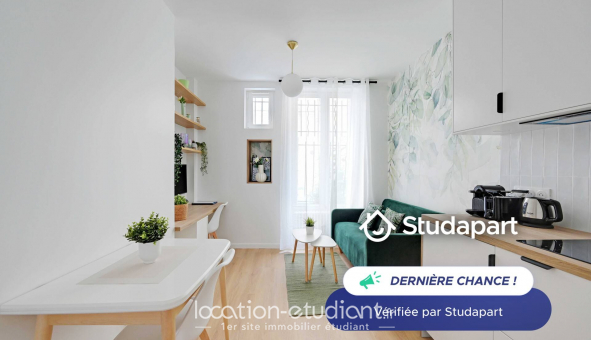 Logement tudiant Studio à Paris 19me arrondissement (75019)