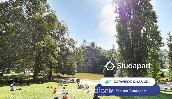 Logement tudiant Studio à Paris 19me arrondissement (75019)