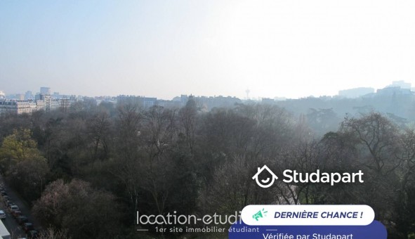 Logement tudiant Studio à Paris 19me arrondissement (75019)