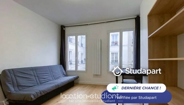Logement tudiant Location Studio Meublé Paris 19me arrondissement (75019)