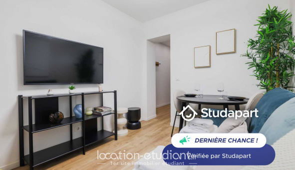 Logement �tudiant Studio &agrave; Paris 19�me arrondissement (75019)