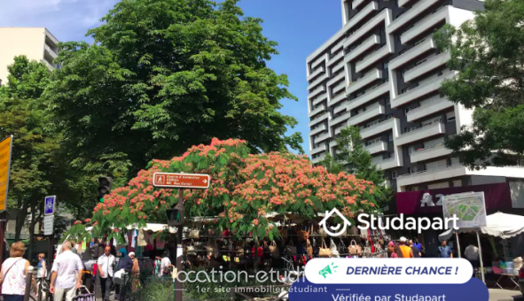 Logement �tudiant Studio &agrave; Paris 19�me arrondissement (75019)