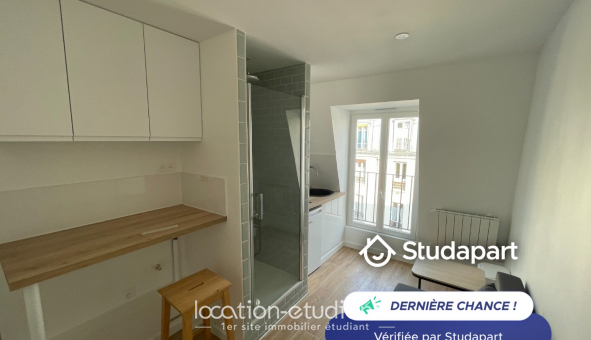Logement �tudiant Location Studio Meubl&eacute; Paris 19�me arrondissement (75019)