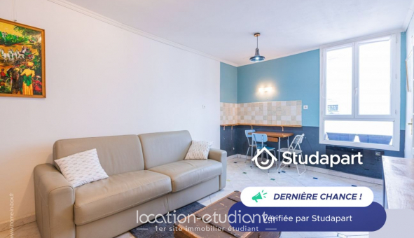 Logement �tudiant Location Studio Meubl&eacute; Paris 19�me arrondissement (75019)