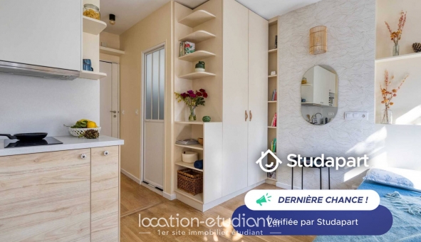 Logement étudiant Studio &agrave; Paris 19ème arrondissement (75019)