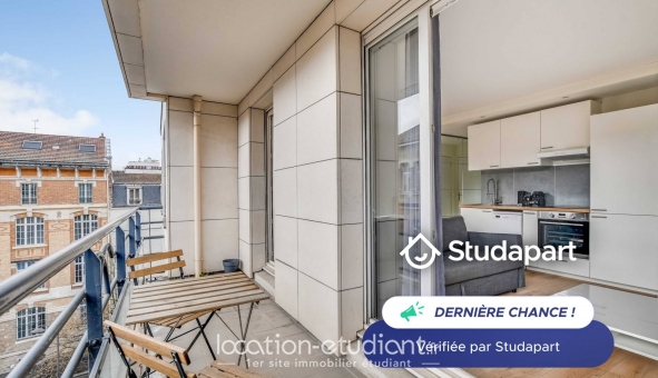 Logement étudiant Studio &agrave; Paris 19ème arrondissement (75019)