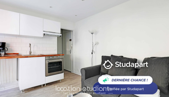 Logement étudiant Studio &agrave; Paris 19ème arrondissement (75019)