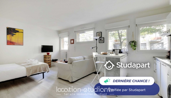 Logement étudiant Studio &agrave; Paris 19ème arrondissement (75019)