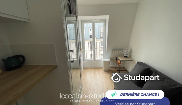 Logement étudiant Studio &agrave; Paris 19ème arrondissement (75019)