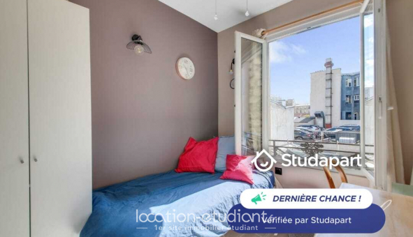 Logement �tudiant Location Studio Meubl&eacute; Paris 19�me arrondissement (75019)