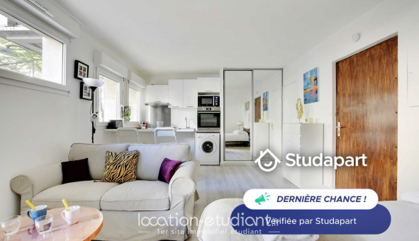 Logement �tudiant Studio &agrave; Paris 19�me arrondissement (75019)