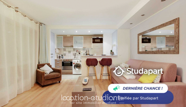 Logement �tudiant Location Studio Meubl&eacute; Paris 19�me arrondissement (75019)