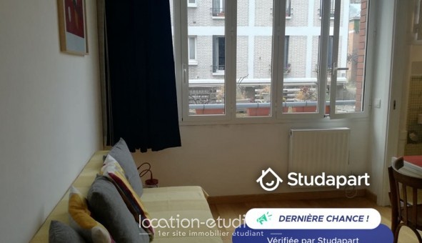 Logement tudiant Studio à Paris 20me arrondissement (75020)