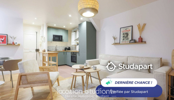 Logement tudiant Studio à Paris 20me arrondissement (75020)