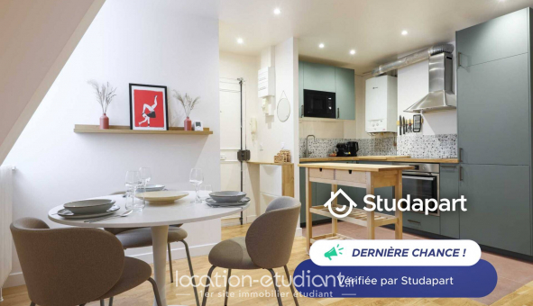 Logement tudiant Studio à Paris 20me arrondissement (75020)