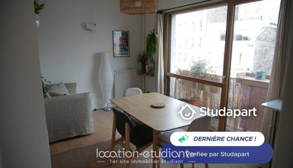 Logement tudiant Studio à Paris 20me arrondissement (75020)