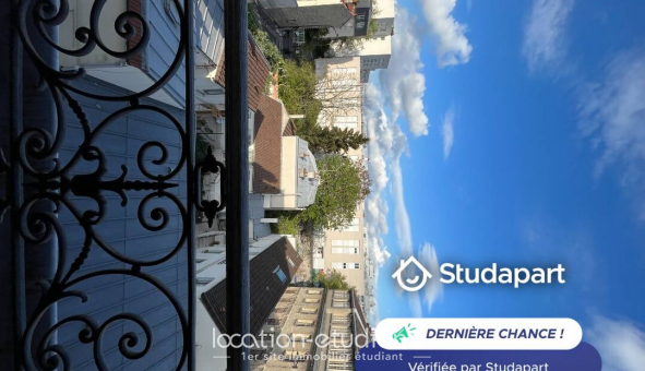 Logement tudiant Location Studio Meublé Paris 20me arrondissement (75020)