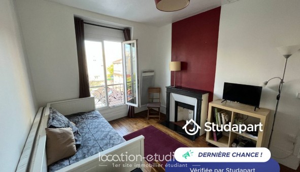 Logement tudiant Studio à Paris 20me arrondissement (75020)