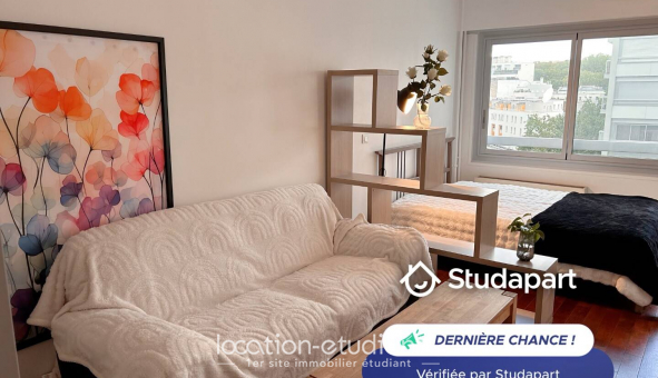 Logement tudiant Location Studio Meublé Paris 20me arrondissement (75020)