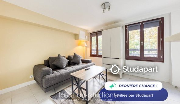 Logement tudiant Location Studio Meublé Paris 20me arrondissement (75020)