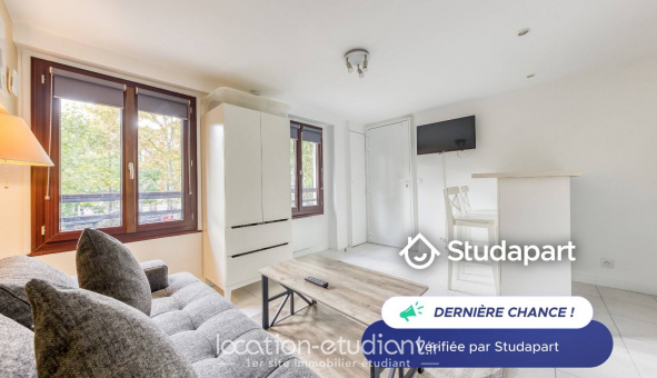 Logement tudiant Studio à Paris 20me arrondissement (75020)