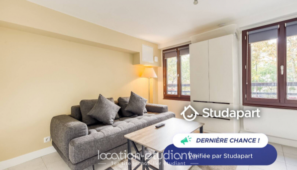 Logement tudiant Studio à Paris 20me arrondissement (75020)