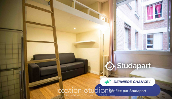 Logement tudiant Location Studio Meublé Paris 20me arrondissement (75020)