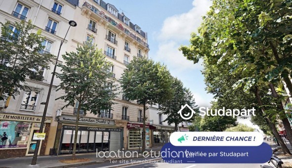Logement tudiant Studio à Paris 20me arrondissement (75020)