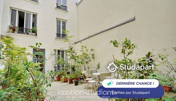 Logement tudiant Studio à Paris 20me arrondissement (75020)