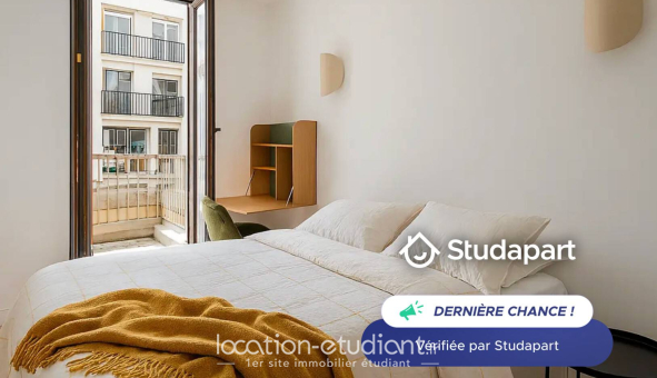 Logement étudiant Location Studio Meubl&eacute; Paris 20ème arrondissement (75020)