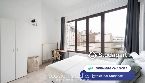 Logement étudiant Studio &agrave; Paris 20ème arrondissement (75020)