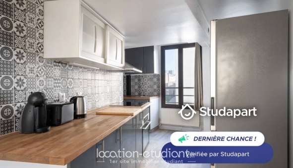 Logement étudiant Studio &agrave; Paris 20ème arrondissement (75020)