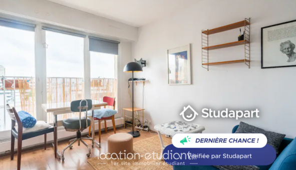Logement �tudiant Studio &agrave; Paris 20�me arrondissement (75020)