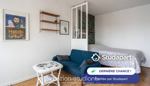 Logement �tudiant Studio &agrave; Paris 20�me arrondissement (75020)