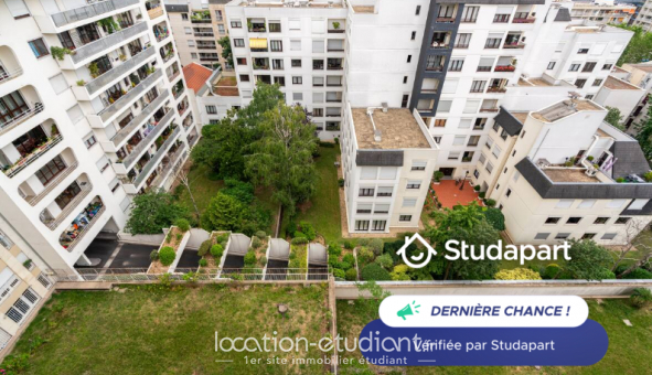 Logement �tudiant Studio &agrave; Paris 20�me arrondissement (75020)
