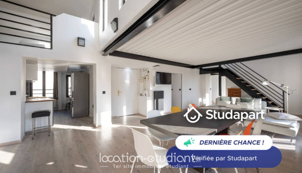 Logement �tudiant Studio &agrave; Paris 20�me arrondissement (75020)