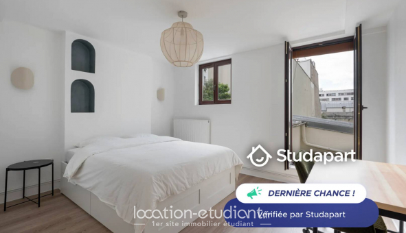 Logement �tudiant Studio &agrave; Paris 20�me arrondissement (75020)