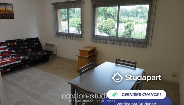 Logement tudiant Studio à Pau (64000)