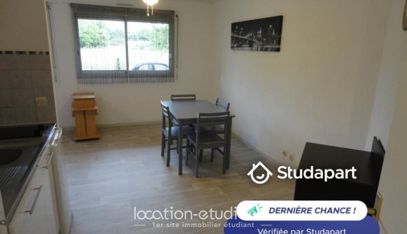 Logement tudiant Studio à Pau (64000)