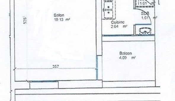 Logement �tudiant Studio &agrave; Pau (64000)