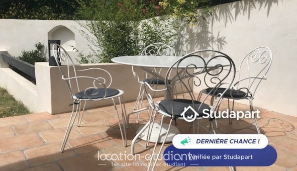 Logement �tudiant Studio &agrave; P�lissanne (13330)