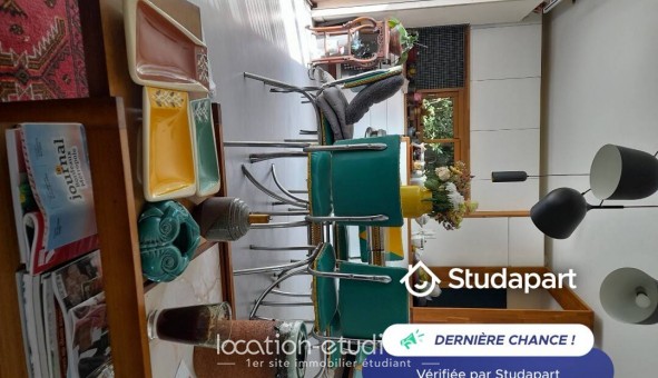 Logement étudiant Location Studio Meublé Pessac (33600)