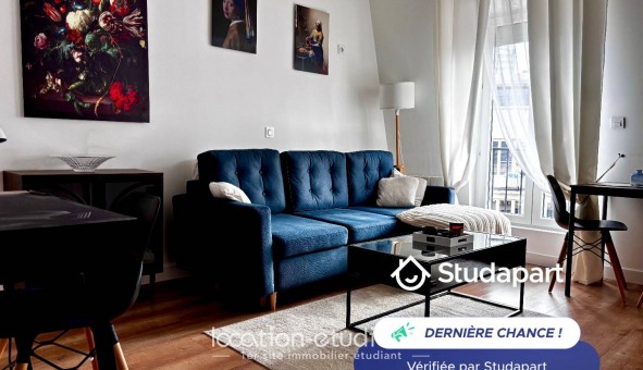 Logement tudiant Location Studio Meublé Puteaux (92800)
