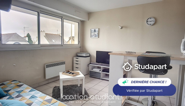 Logement tudiant Location Studio Vide Quimper (29000)