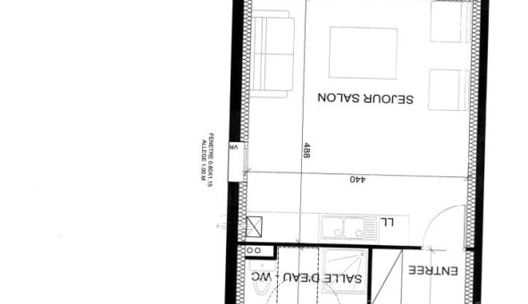 Logement �tudiant Studio &agrave; Quimper (29000)