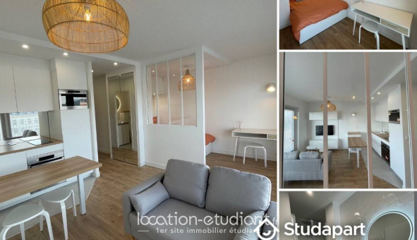 Logement tudiant Location Studio Meublé Reims (51100)