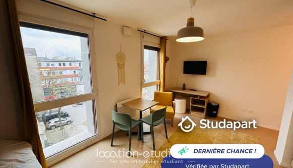 Logement tudiant Studio à Reims (51100)