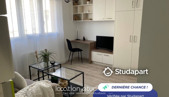 Logement étudiant Location Studio Meublé Reims (51100)